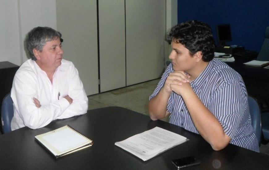 Iratã e secretário executivo de Saúde