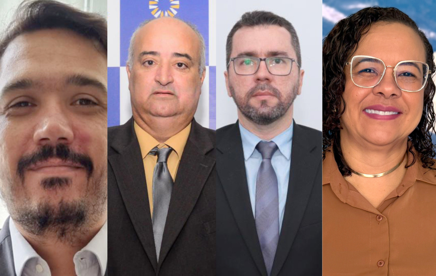 Diogo, Luciano, Flaudineis e Celestina assumem após desincompatibilizações