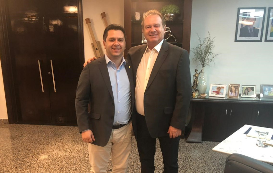 Reunião com o governador Mauro Carlesse