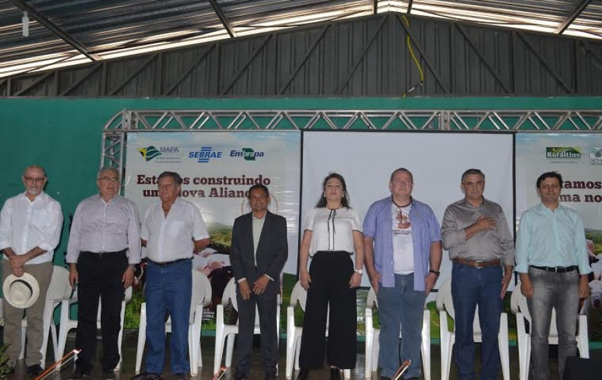 Paulo Carneiro participa de evento com Kátia Abreu