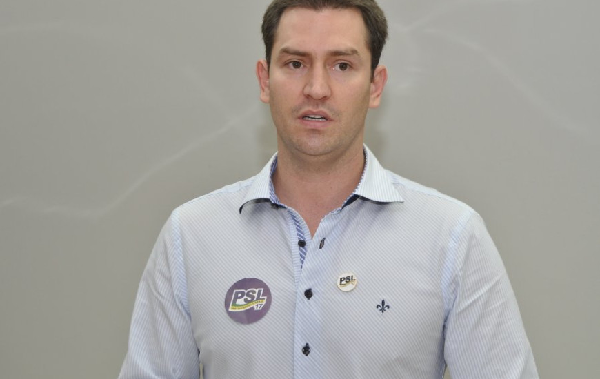 Presidente do PSL, Cristian Zinne