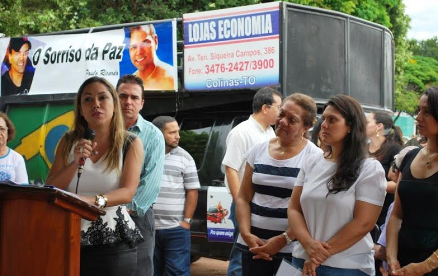 Luana particia de evento