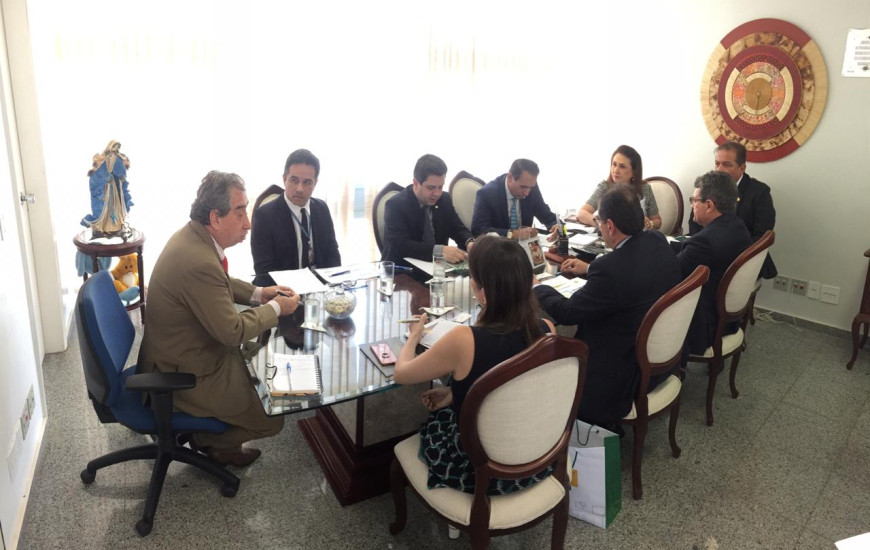 Bancada tocantinense em reunião nesta 3ª