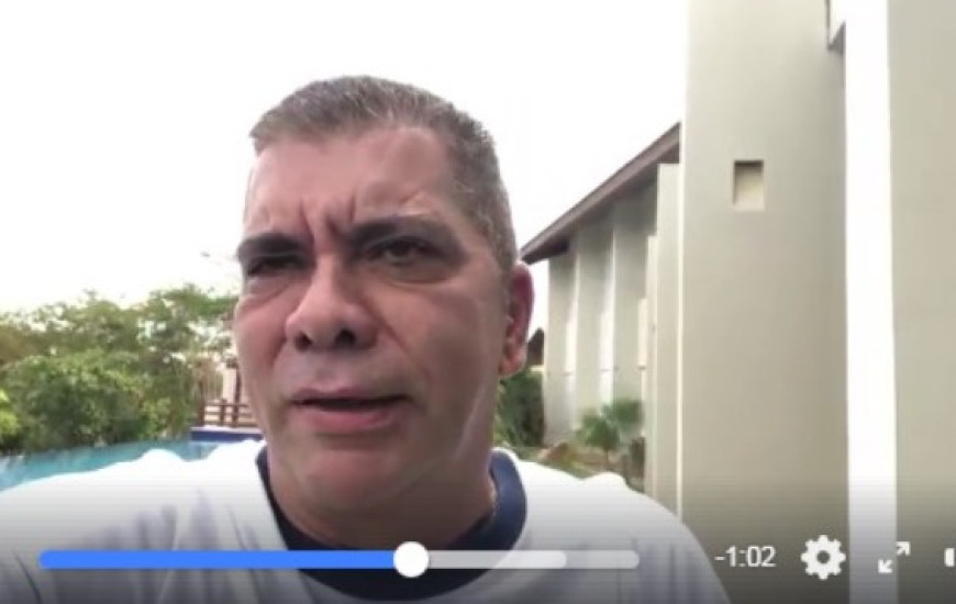 Amastha comenta ocorrido em vídeo nas redes sociais