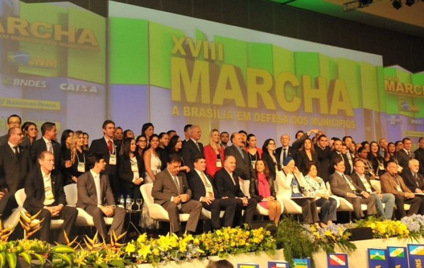 Evento reuniu cerca de três mil prefeitos