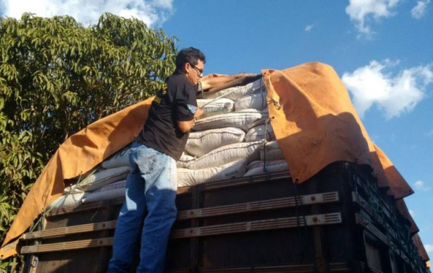 Embalagem estava irregular