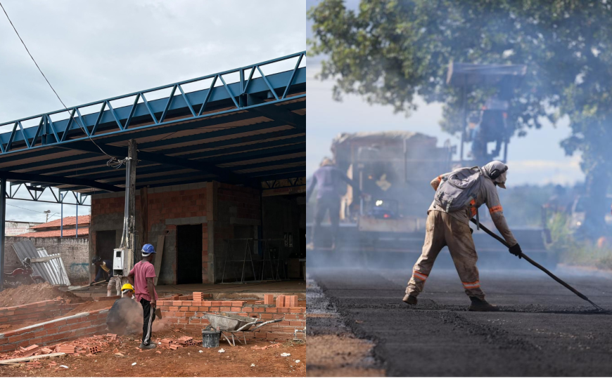 Reestruturação da USF Vânia do Aureny III e recapeamento no Bertaville