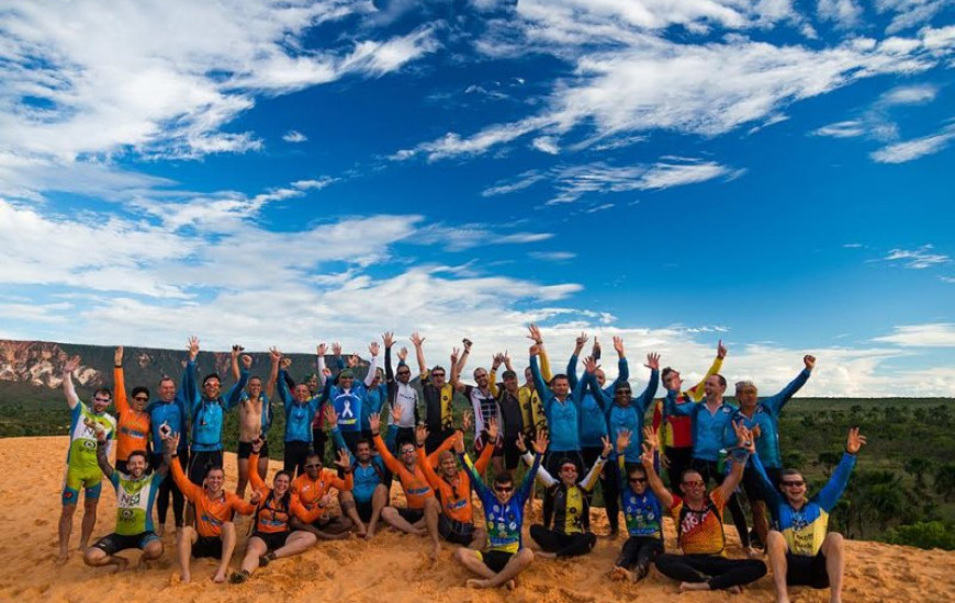 Ciclistas percorrerão 350 km em bicicletas