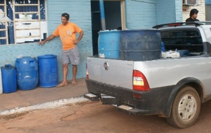 Gasolina foi apreendida