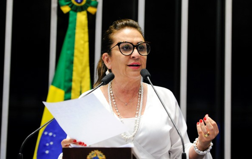 Kátia faz 1º pronunciamento do ano no Senado