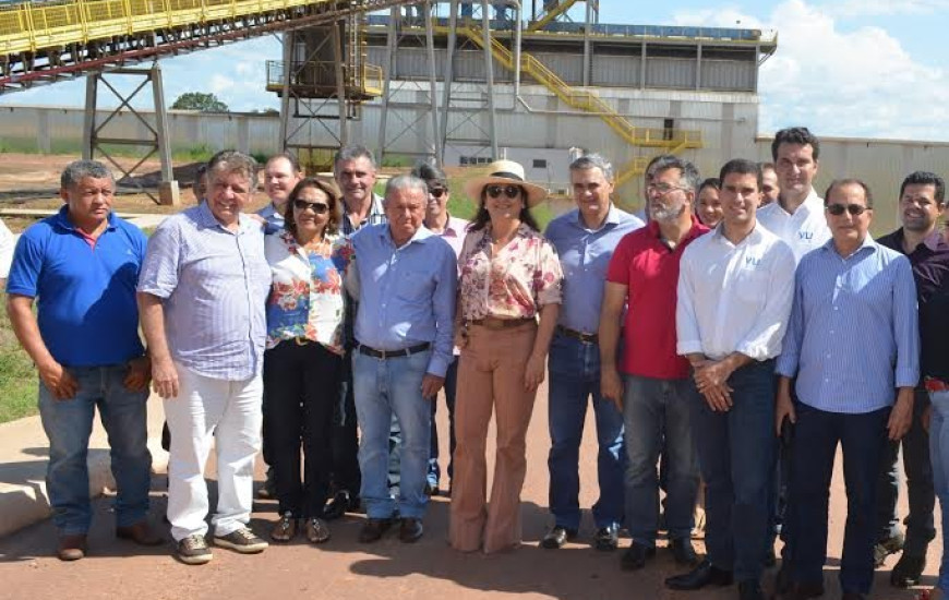 Ministra visita terminal de Palmeirópolis