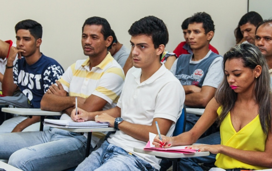 Poderão se inscrever pessoas a partir de 16 anos