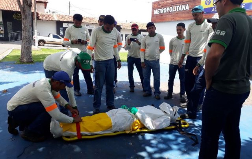 Curso foi ministrado a 19 alunos da região