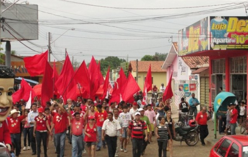 Em Miracema realiza movimento