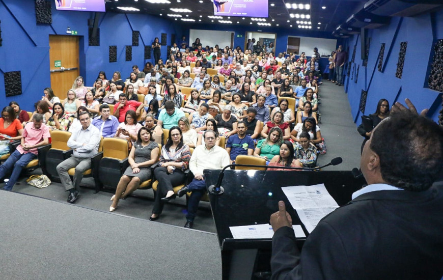 Evento foi realizado no auditório do Senai, em Palmas