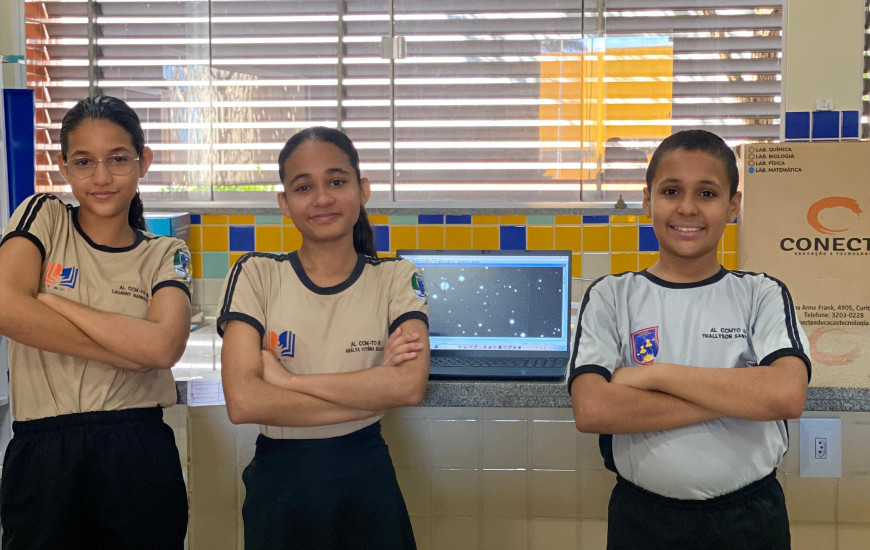 Lauanny Soares, Thallyson Filho e Análya Vitória Mendes são caçadores