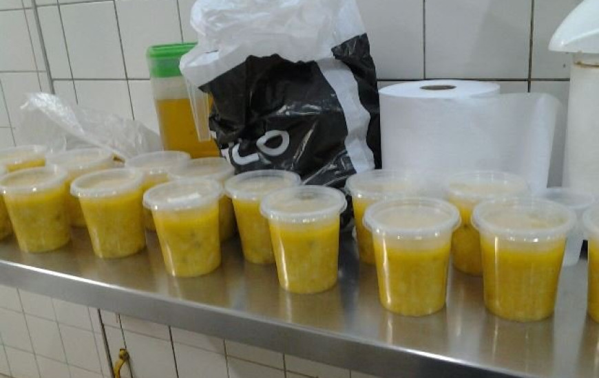 Almoços dos pacientes do HGP