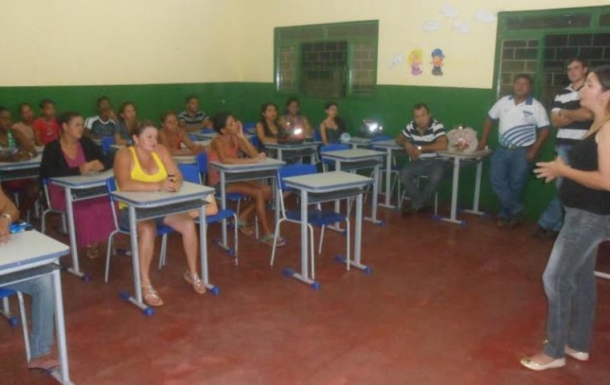 Alunos tem idade entre 18 e 64 anos