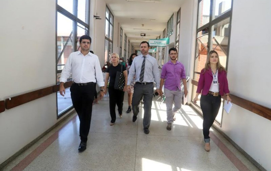 Vistoria foi realizada nos hospitais de Palmas